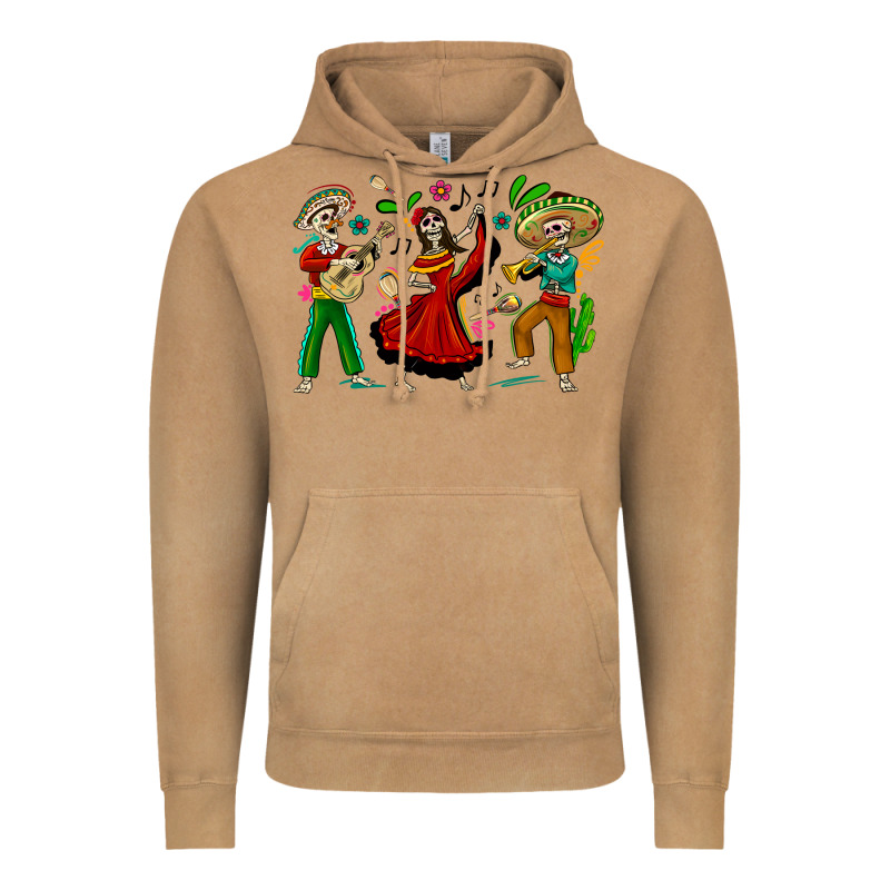 Mexican Skeletons Vintage Hoodie by texasbilliewilder | Teevron