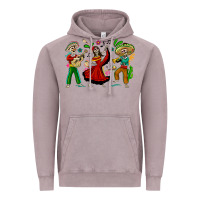 Vintage Zinc Mexican Skeletons Vintage Hoodie - texasbilliewilder