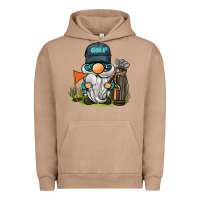 Pigment Burro golf gnome Urban Hoodie - BarkalooDesign