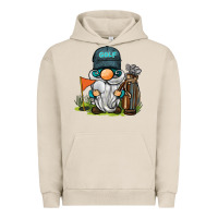 Pigment French Oak golf gnome Urban Hoodie - BarkalooDesign