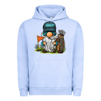 Pigment Grape Ice golf gnome Urban Hoodie - BarkalooDesign