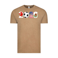 Vintage Coffee North America 2026 Football  Canada USA Mexico Soccer Vintage Tee - maiPhamDesign