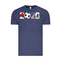 Vintage Denim North America 2026 Football  Canada USA Mexico Soccer Vintage Tee - maiPhamDesign
