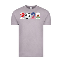 Vintage Zinc North America 2026 Football  Canada USA Mexico Soccer Vintage Tee - maiPhamDesign
