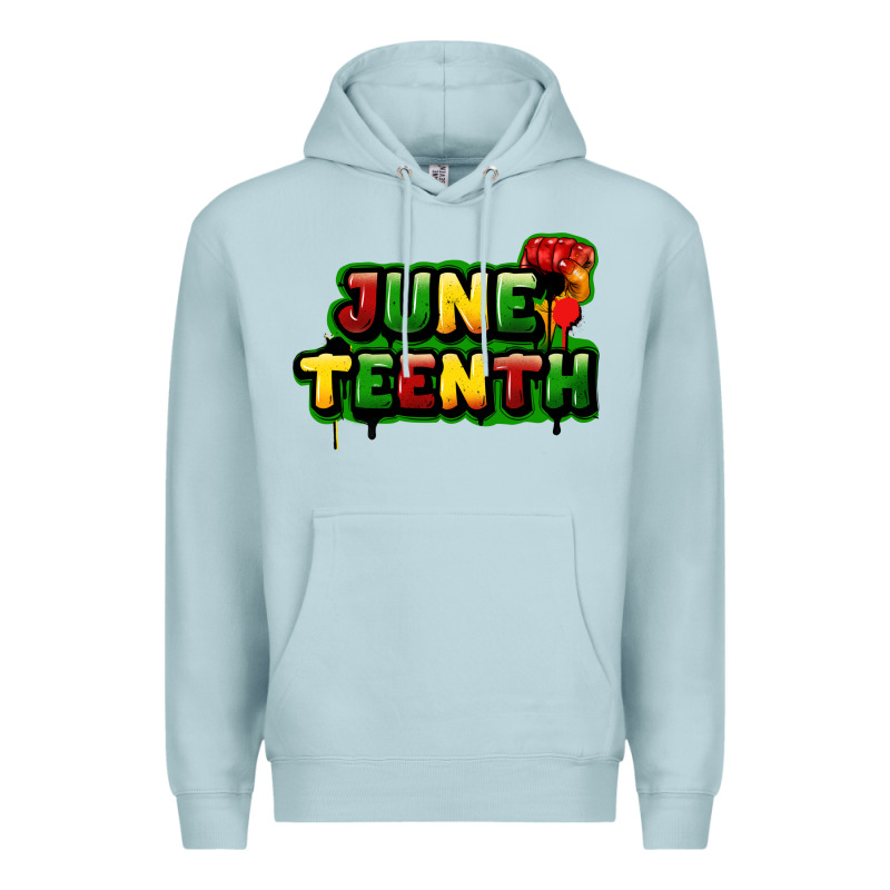 Juneteenth Premium Hoodie by FaDigitalArtStudio | Teevron