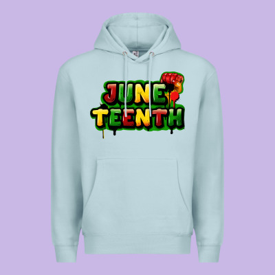 Juneteenth Premium Hoodie Designed By Fadigitalartstudio