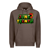 Coffee juneteenth Premium Hoodie - FaDigitalArtStudio