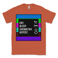 Copper Eat Sleep Chemıstray Repeat Classic Tee - Bettercallsaul