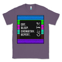 Lavender Eat Sleep Chemıstray Repeat Classic Tee - Bettercallsaul