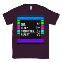 Plum Eat Sleep Chemıstray Repeat Classic Tee - Bettercallsaul