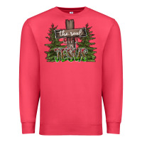 Cardinal the real gift is jesus Premium Sweatshirt - CowhideDigitalArt