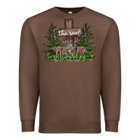 Chestnut the real gift is jesus Premium Sweatshirt - CowhideDigitalArt
