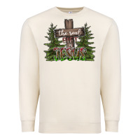 Sandshell the real gift is jesus Premium Sweatshirt - CowhideDigitalArt
