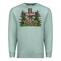 Seafoam the real gift is jesus Premium Sweatshirt - CowhideDigitalArt