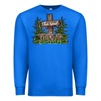 True Royal the real gift is jesus Premium Sweatshirt - CowhideDigitalArt