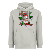 Moon Dust festive santa claus greeting Heavyweight Hoodie - CowhideDigitalArt