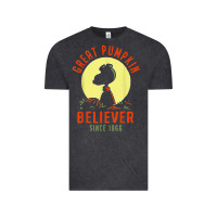 Vintage Black Peanuts, Great Pumpkin Believer Since 1966 Halloween Vintage Tee - maiPhamDesign