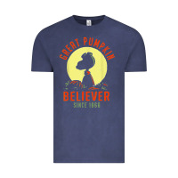 Vintage Denim Peanuts, Great Pumpkin Believer Since 1966 Halloween Vintage Tee - maiPhamDesign