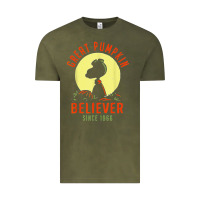Vintage Olive Peanuts, Great Pumpkin Believer Since 1966 Halloween Vintage Tee - maiPhamDesign