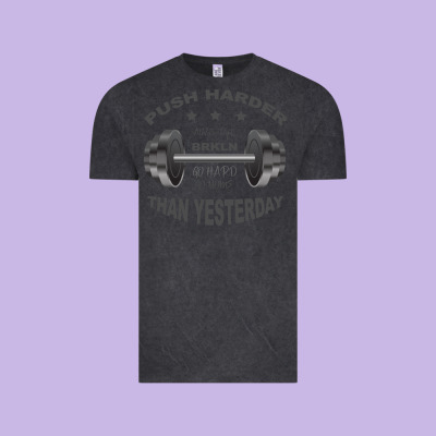 Push Harder Vintage Tee Designed By Bettercallsaul