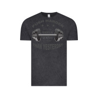 Vintage Black push harder Vintage Tee - Bettercallsaul