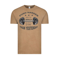 Vintage Coffee push harder Vintage Tee - Bettercallsaul