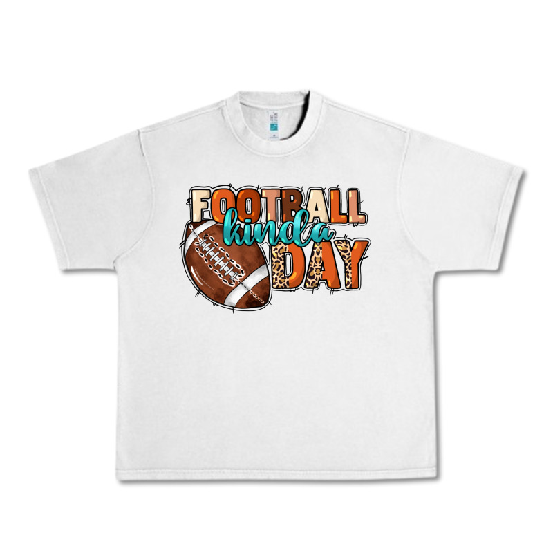 Football Kinda Day Urban Heavy Tee by NancyCooperArtShop | Teevron