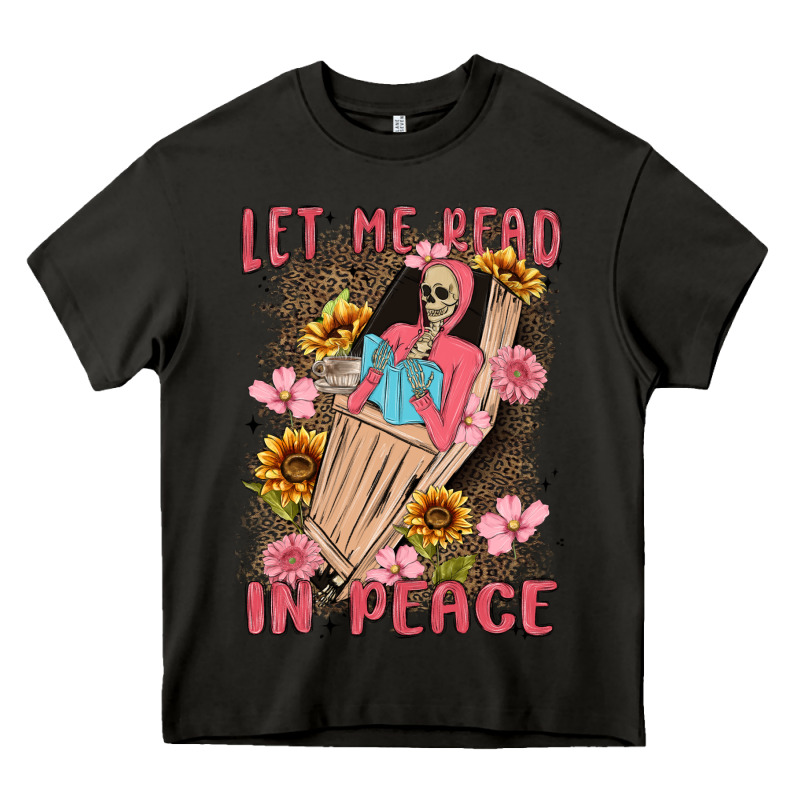 Let Me Read In Peace Heavy Core Tee by MaliasSmallBusiness | Teevron