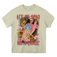 Mossy let me read in peace Heavy Core Tee - MaliasSmallBusiness