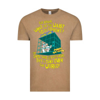 Vintage Coffee Pinky and the Brain The World Vintage Tee - maiPhamDesign