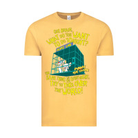 Vintage Mustard Pinky and the Brain The World Vintage Tee - maiPhamDesign