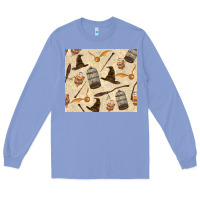 Colony Blue wizard items Long Sleeve Tee - TumblerDesignByShophia