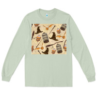 Matcha wizard items Long Sleeve Tee - TumblerDesignByShophia