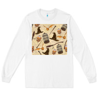 White wizard items Long Sleeve Tee - TumblerDesignByShophia