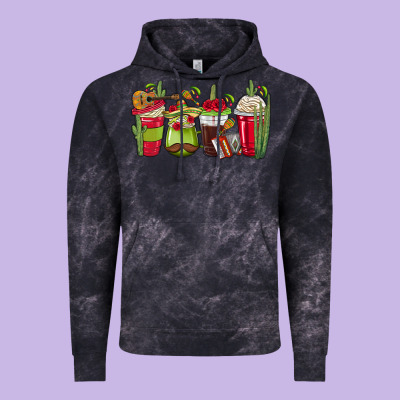 Mexico Coffee Cups Vintage Hoodie Designed By Texasbilliewilder
