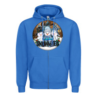 True Royal Chillin With My Snowmies Zipper Hoodie - FaDigitalArtStudio