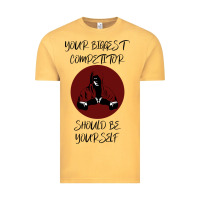 Vintage Mustard Your Biggest Competitor Vintage Tee - Bettercallsaul