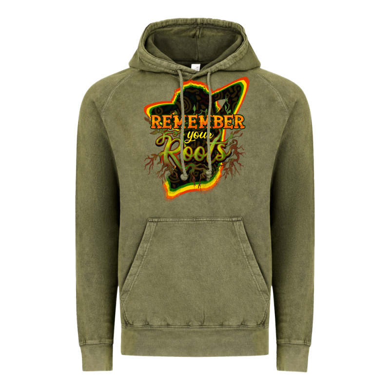 Remember Your Roots Vintage Hoodie by NancyCooperArtShop | Teevron