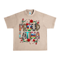 French Oak Proud Latina Urban Heavy Tee - texasbilliewilder