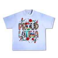Grape Ice Proud Latina Urban Heavy Tee - texasbilliewilder