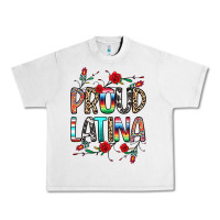 Lunar Rock Proud Latina Urban Heavy Tee - texasbilliewilder