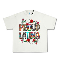 Pistachio Proud Latina Urban Heavy Tee - texasbilliewilder