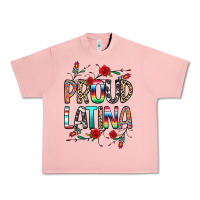 Salmon Proud Latina Urban Heavy Tee - texasbilliewilder