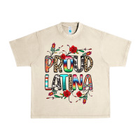 Sandshell Proud Latina Urban Heavy Tee - texasbilliewilder