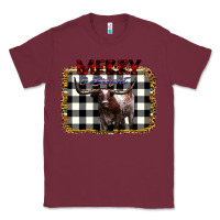 Burgundy Merry Bright Classic Tee - Bettercallsaul