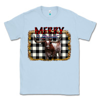 Dusty Blue Merry Bright Classic Tee - Bettercallsaul