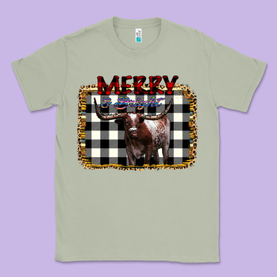 Merry Bright Classic Tee Designed By Bettercallsaul