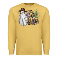 Antique Gold Boo Haw Premium Sweatshirt - CowhideDigitalArt