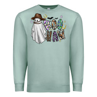 Seafoam Boo Haw Premium Sweatshirt - CowhideDigitalArt