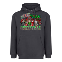 Smoke merry christmas  truck Heavyweight Hoodie - CowhideDigitalArt